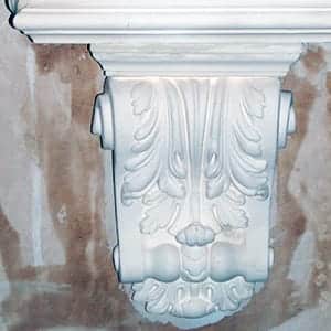 ornate covings and cornices
